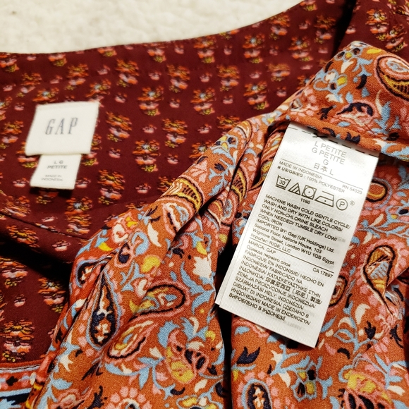 GAP | BOHO PEASANT BLOUSE PATTERNED - Picture 9 of 11